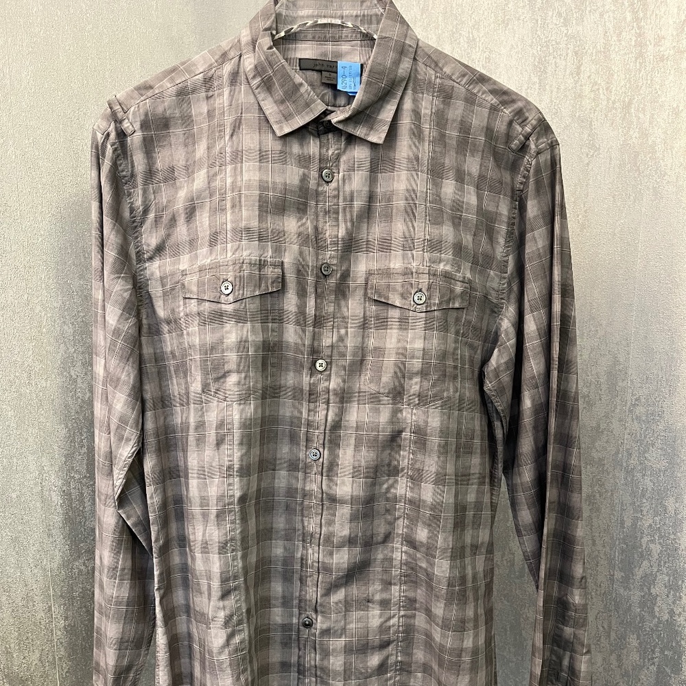 John Varvatos Button Down Shirt - Medium